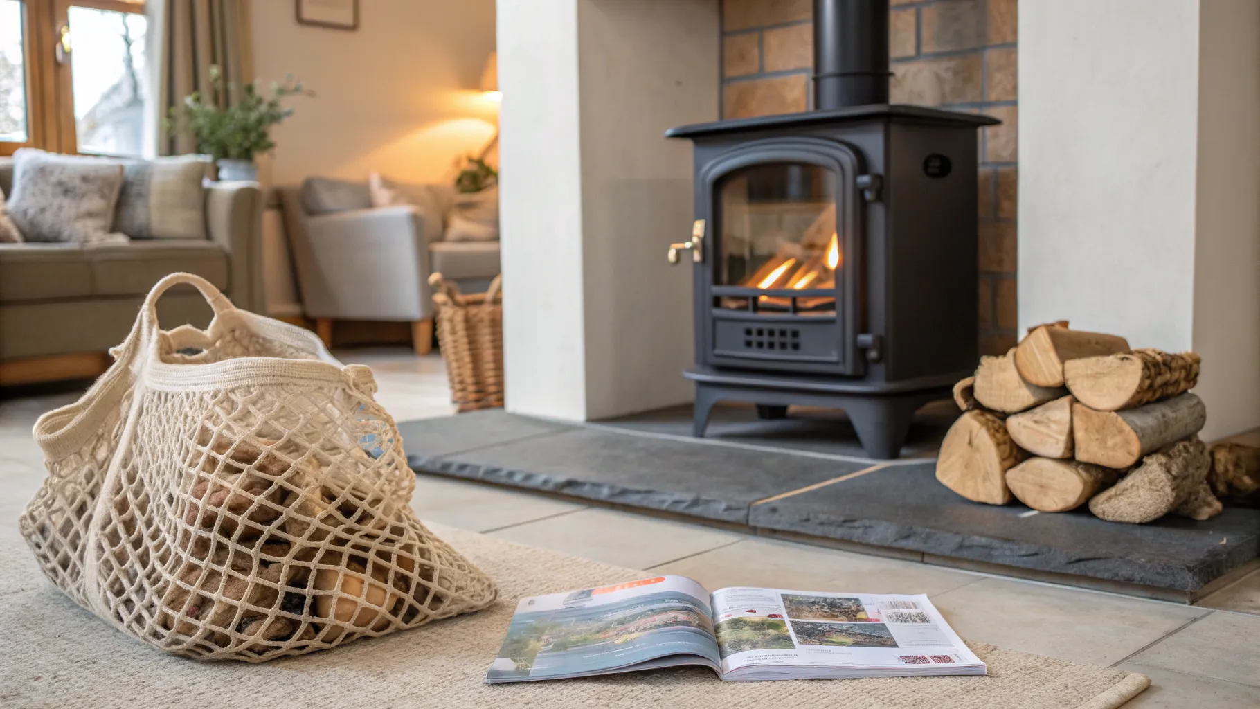 How Long Does a Bag of Logs Last? Burn Time Calculator