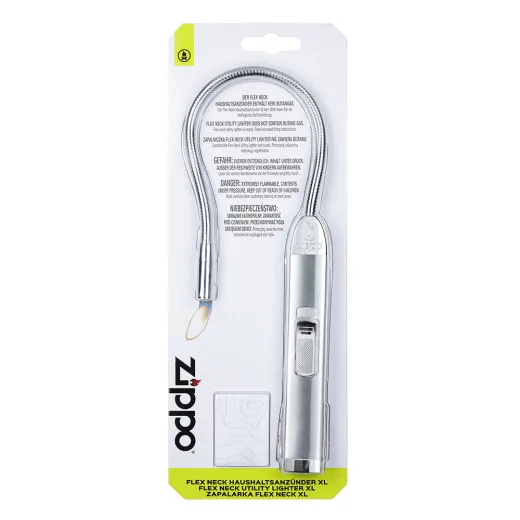 Zippo Flex Neck XL Utility Lighter, refillable butane, bendable 13 inch neck