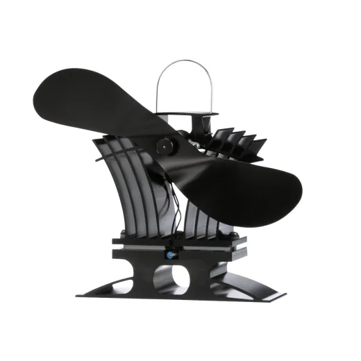 Ecofan BelAir 806 Low Temperature Stove Fan, Black (140 CFM, 75 to 200°C)
