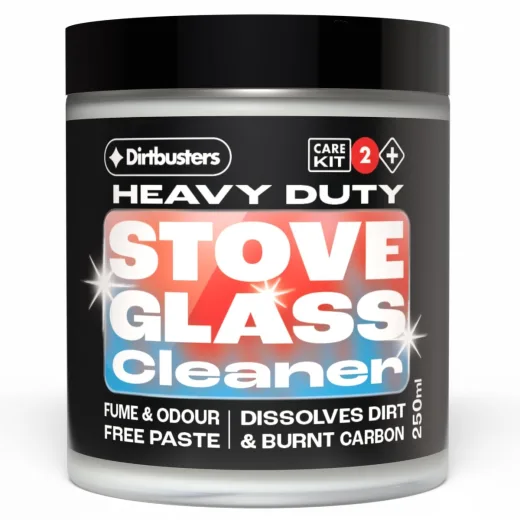 Dirtbusters Stove Glass Cleaner Paste for burnt-on soot and tar, 250g
