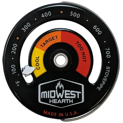Midwest Hearth Magnetic Chimney Pipe Meter (single-wall flue pipe)
